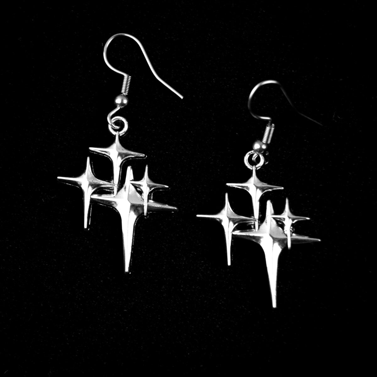 COSMIC STARS EARRINGS - PACK OF 5 - Extreme Largeness Wholesale