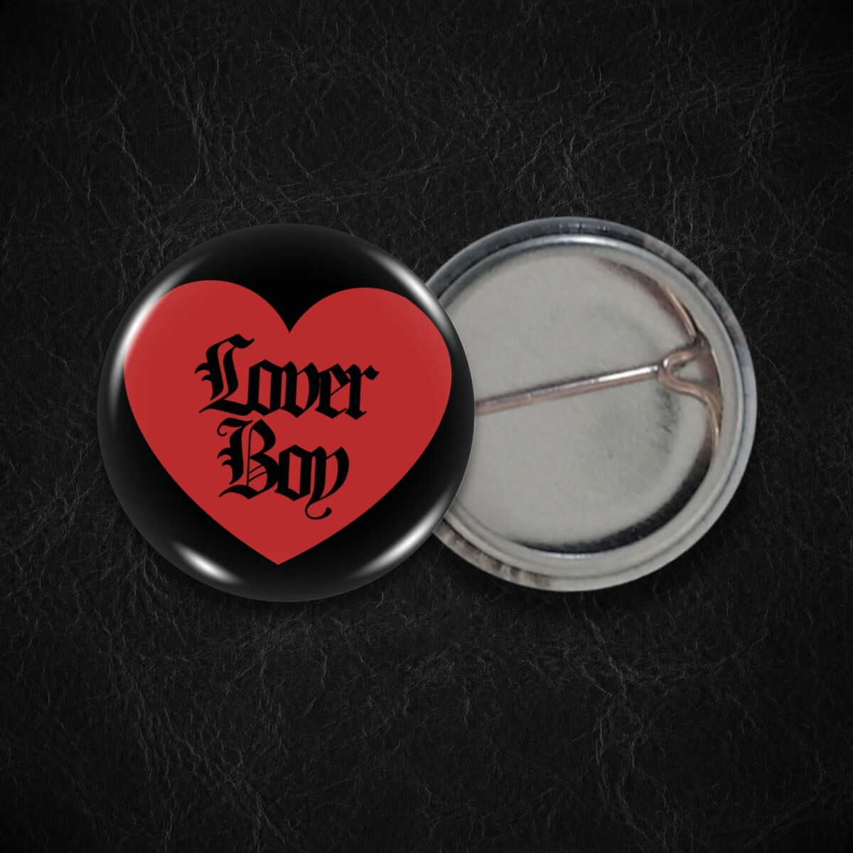 Lover Boy Gothic Badge • Extreme Largeness Wholesale