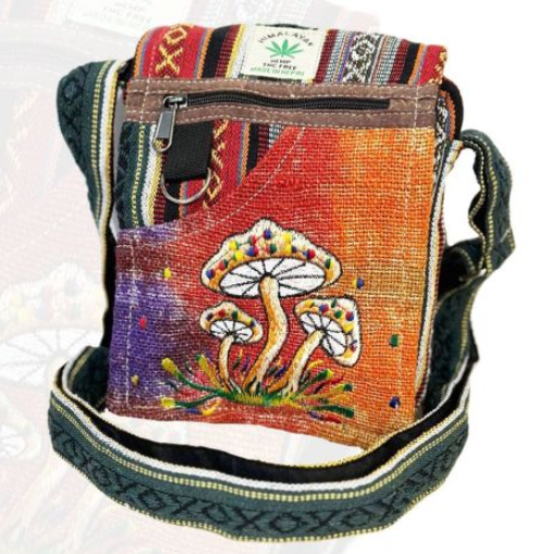 BRIGHT HEMP MUSHROOM BAG - Extreme Largeness Wholesale