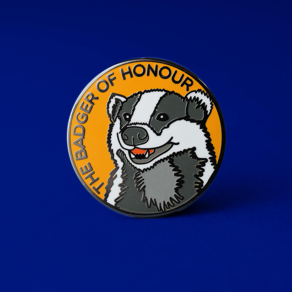 Badger Of Honour Enamel Pin | Extreme Largeness Wholesale