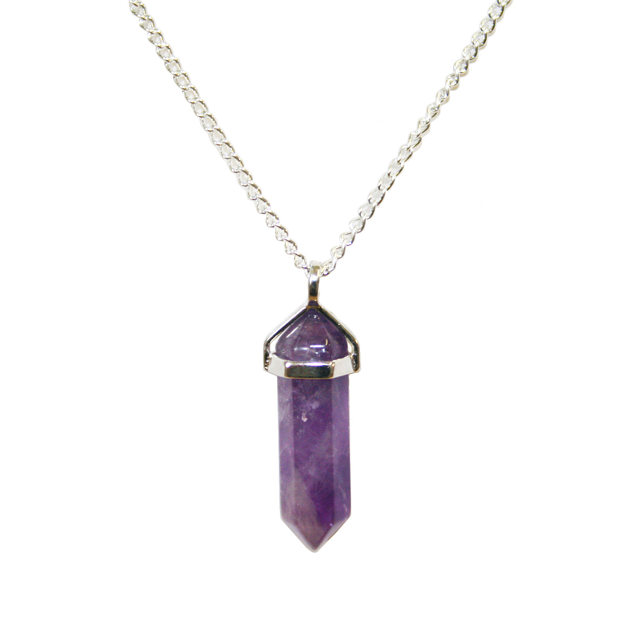 AMETHYST WAND NECKLACE - PACK OF 5