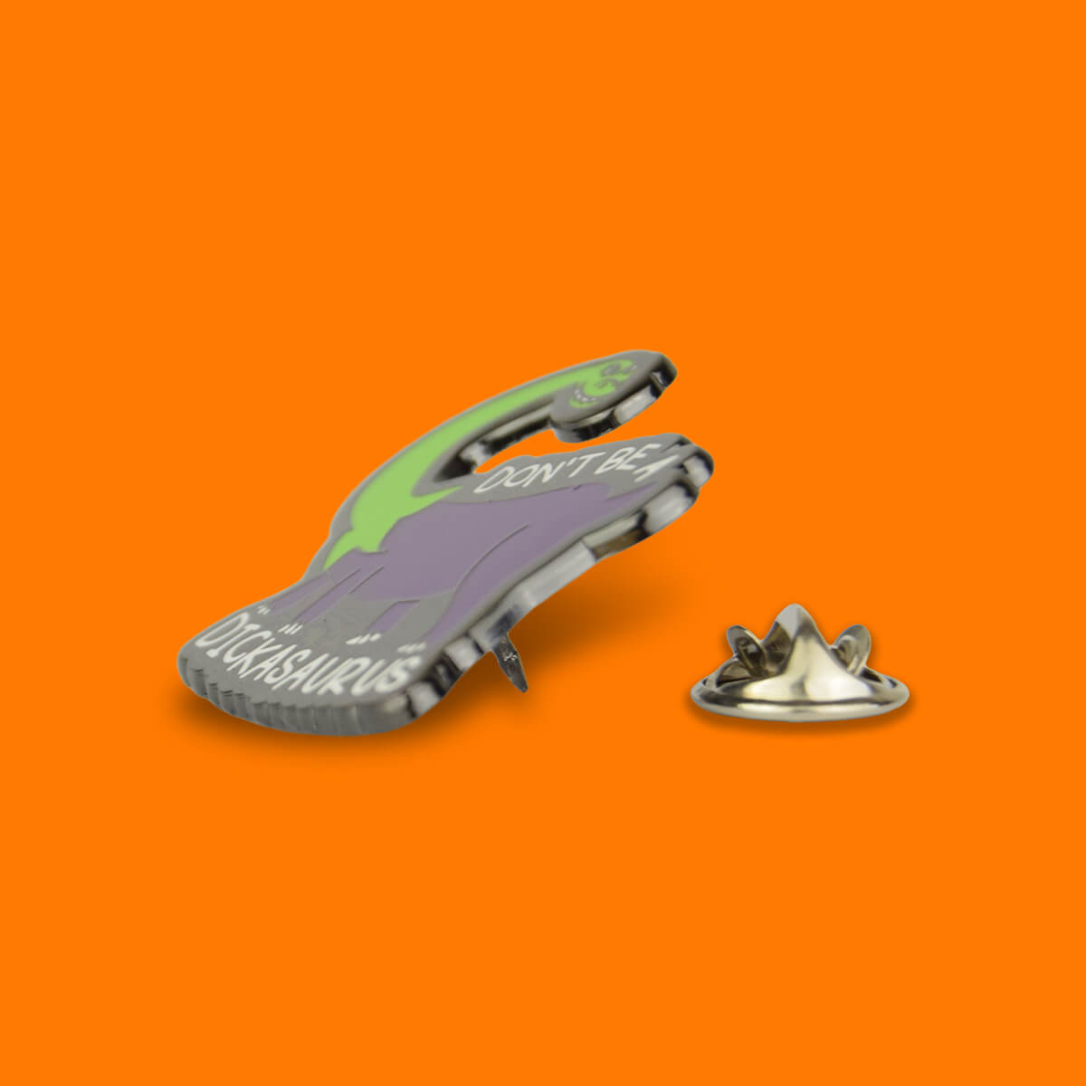 PIN338_Don_t_Be_a_Dickasaurus_Enamel_Pin_2 - Extreme Largeness Wholesale