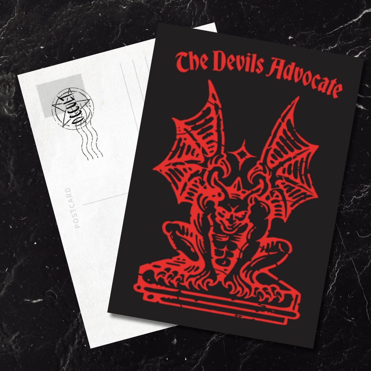 THE DEVIL'S ADVOCATE POSTCARD - PACK OF 5