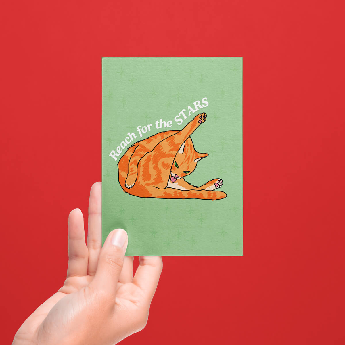 REACH FOR THE STARS POSTCARD - PACK OF 5 - Extreme Largeness Wholesale