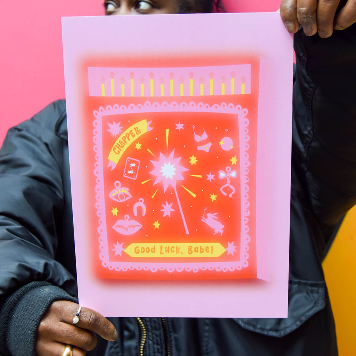 GOOD LUCK BABE! A4 PRINT - PACK OF 3 - Extreme Largeness Wholesale