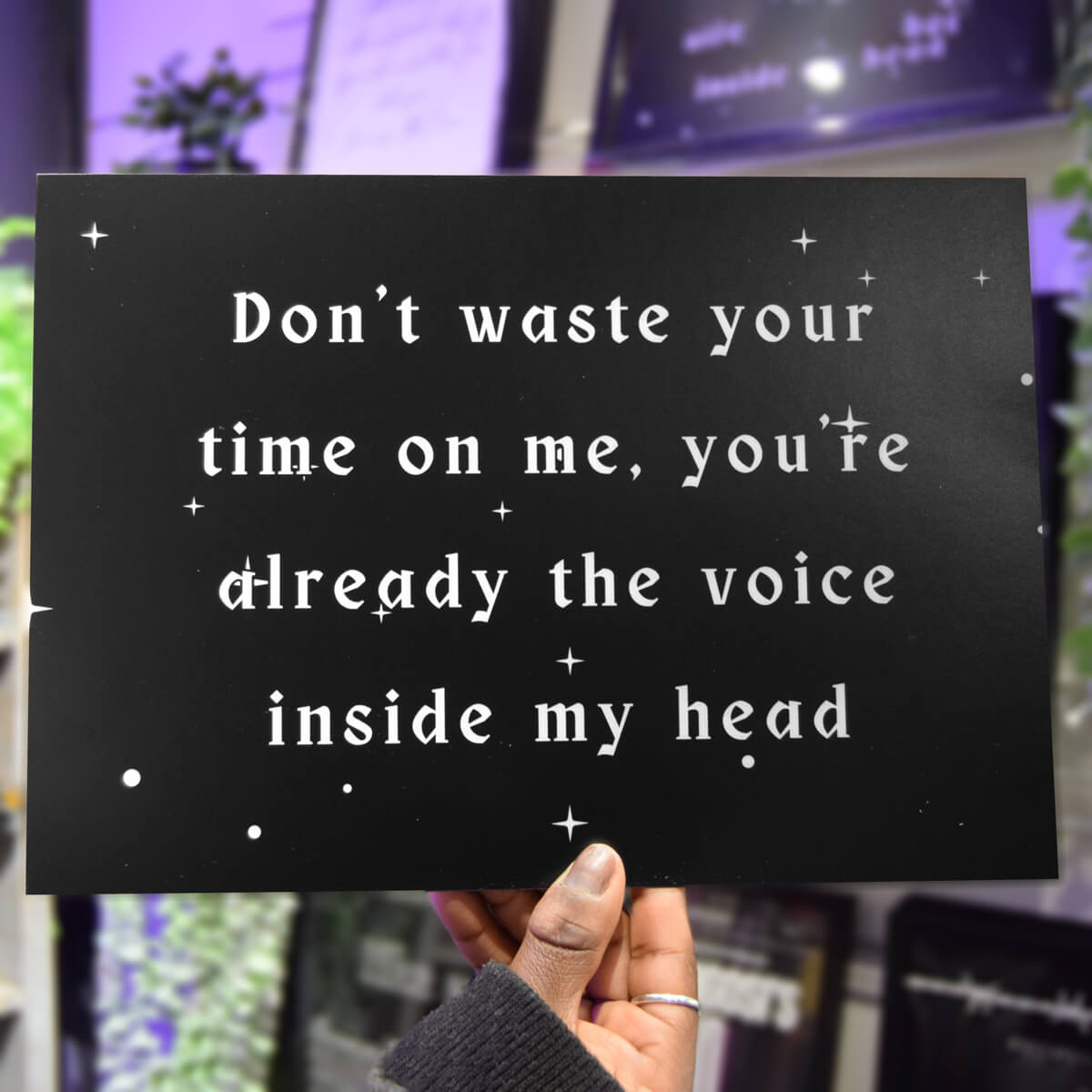 WASTE TIME A4 PRINT - PACK OF 3 - Extreme Largeness Wholesale