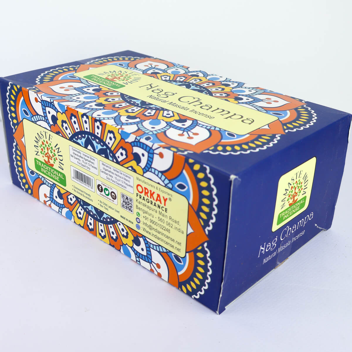 NAG CHAMPA MASALA INCENSE STICKS - PACK OF 12