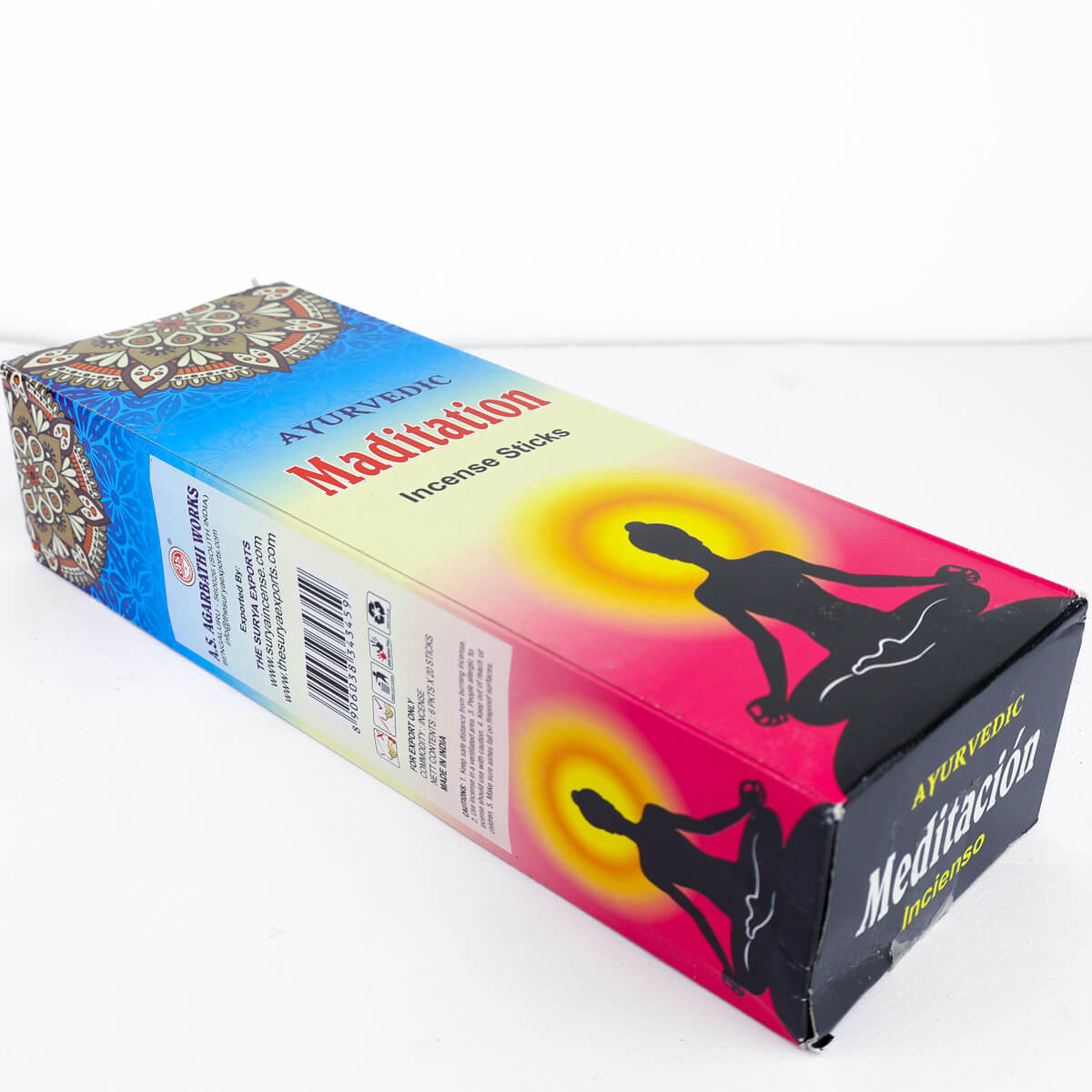 AYURVEDIC MADITATION INCENSE STICKS - PACK OF 6