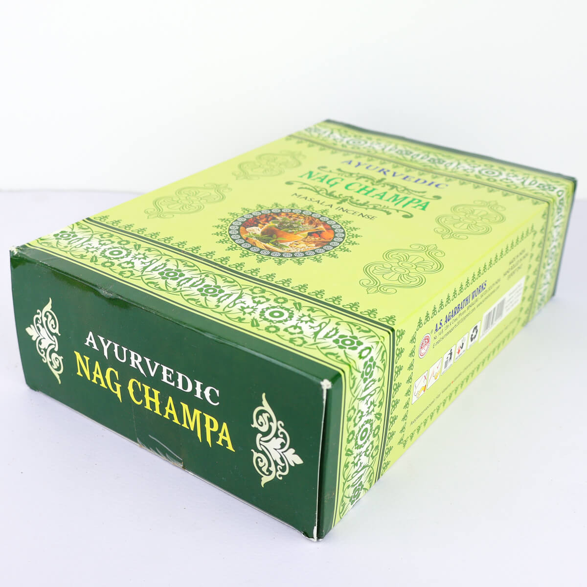 AYURVEDIC NAG CHAMPA INCENSE STICKS - PACK OF 12