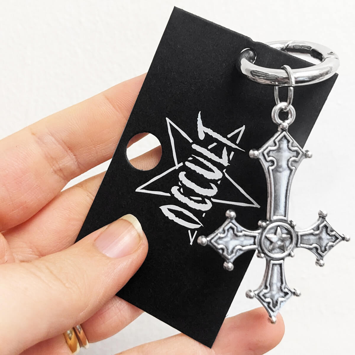 INVERTED CROSS BOOT/ BAG CHARM - PACK OF 6 - Extreme Largeness Wholesale