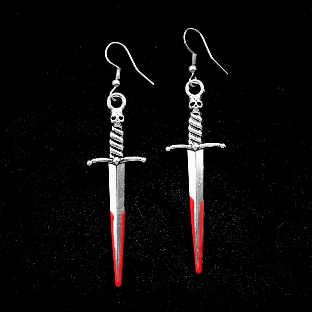 Bloody Dagger Earrings | Extreme Largeness Wholesale