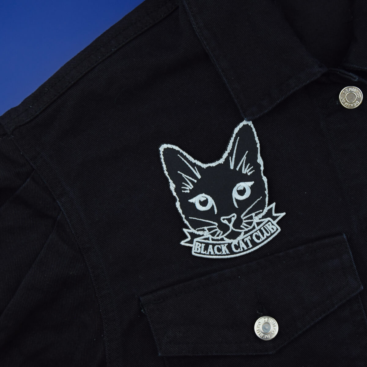 BLACK CAT CLUB PATCH - PACK OF 6