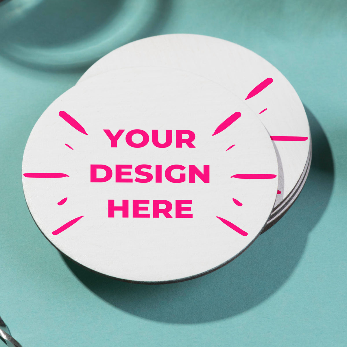 CUSTOM LOGO COASTER - Extreme Largeness Wholesale