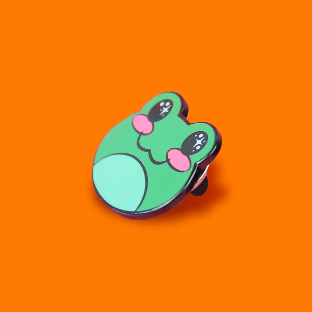 CUTE FROG ENAMEL PIN - PACK OF 5 - Extreme Largeness Wholesale