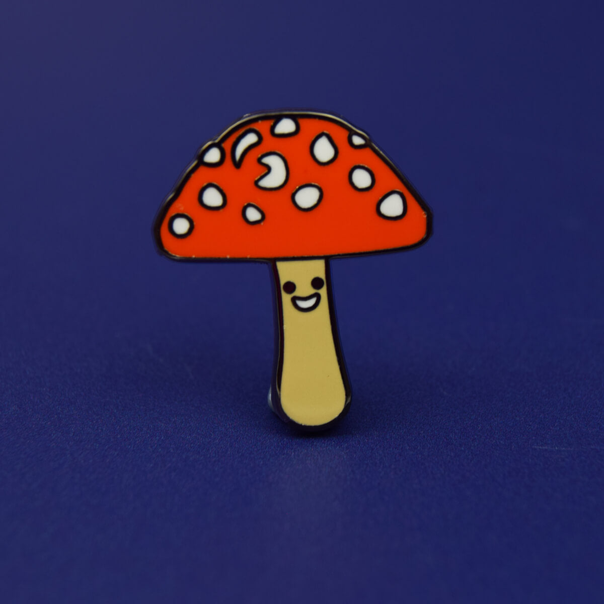 Cute Toadstool Mushroom Enamel Pin | Extreme Largeness Wholesale