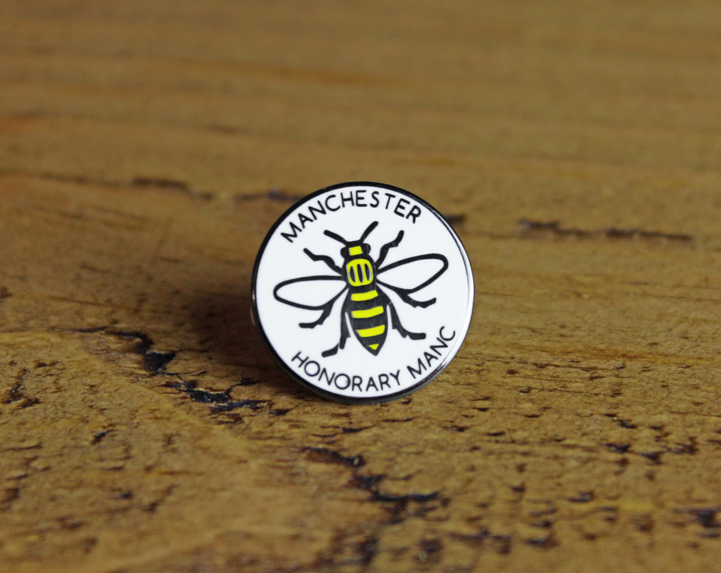 HONORARY MANC ENAMEL PIN - PACK OF 5 - Extreme Largeness Wholesale