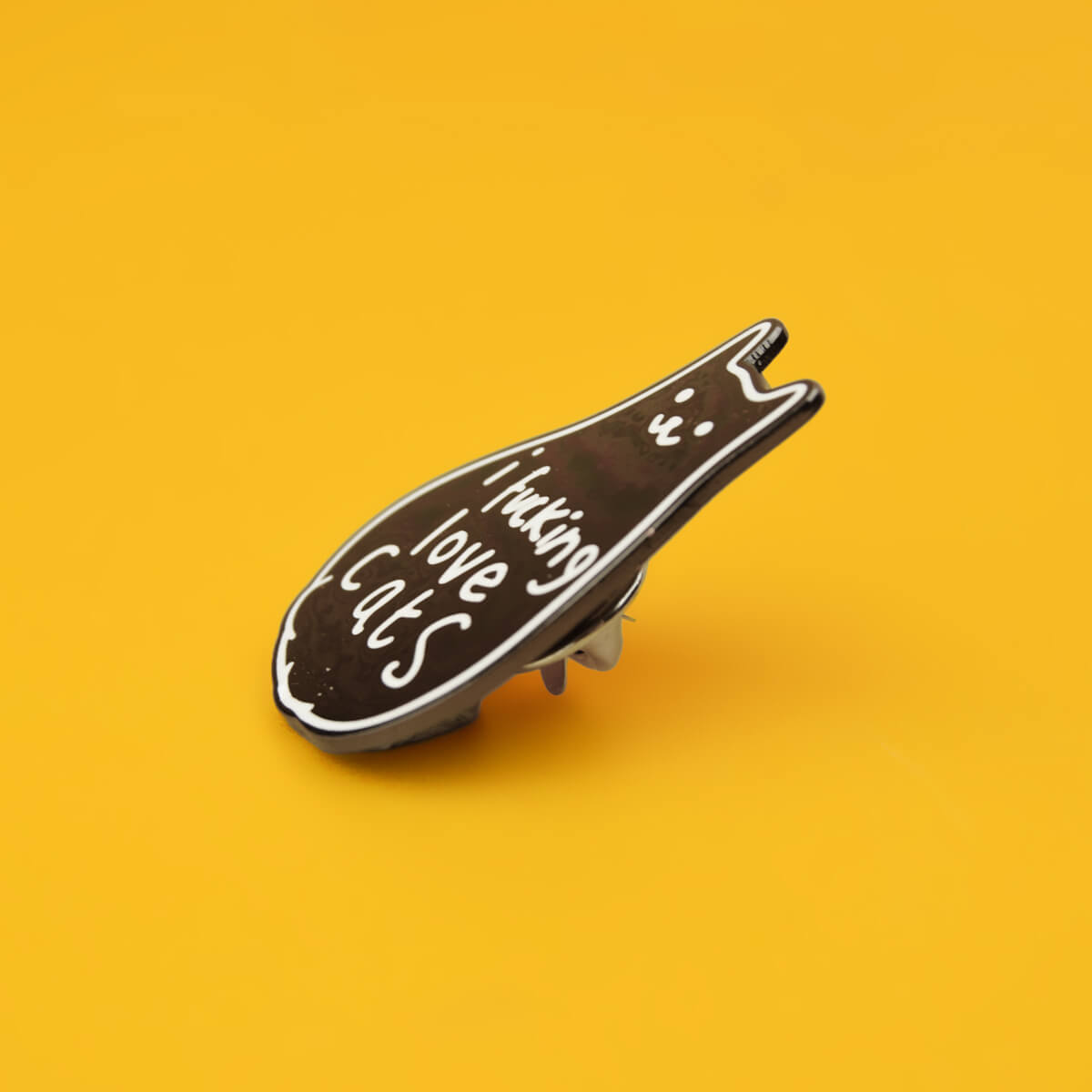 I Fucking Love Cats Enamel Pin | Extreme Largeness Wholesale