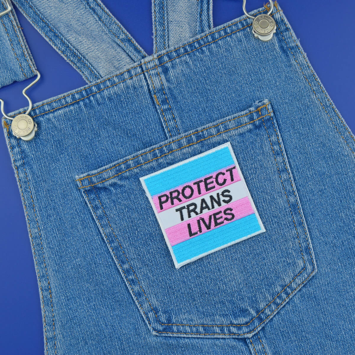 PROTECT TRANS LIVES PATCH - PACK OF 6 - Extreme Largeness Wholesale