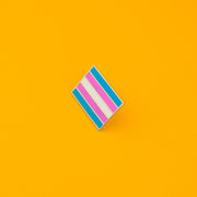 TRANS FLAG PIN - PACK OF 5