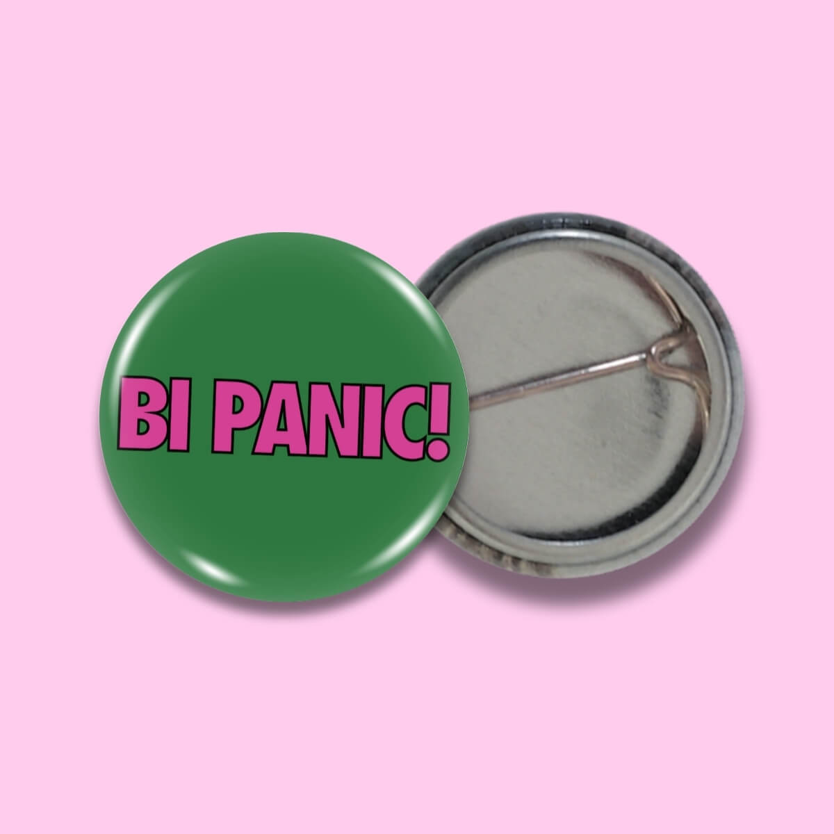 Bi Panic Badge • Extreme Largeness Wholesale