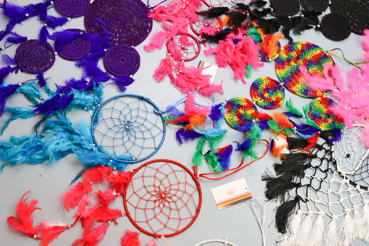 MIX PACK 10 X 15CM DREAMCATCHERS