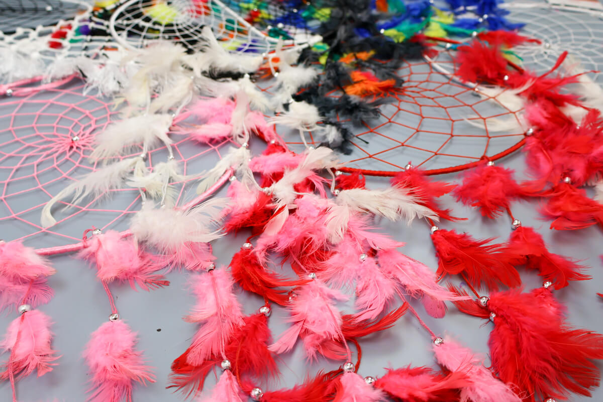 MIX PACK 10 X 30CM DREAMCATCHERS