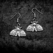 Moon Phase Moth Earrings | Extreme Largeness Wholesale