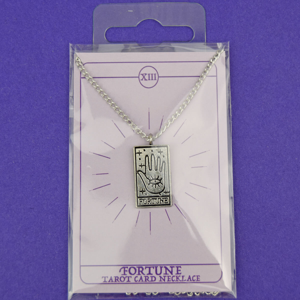 FORTUNE TAROT CARD NECKLACE - PACK OF 5