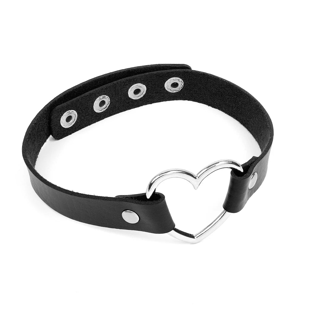 LNK123 Heart Choker (PU)