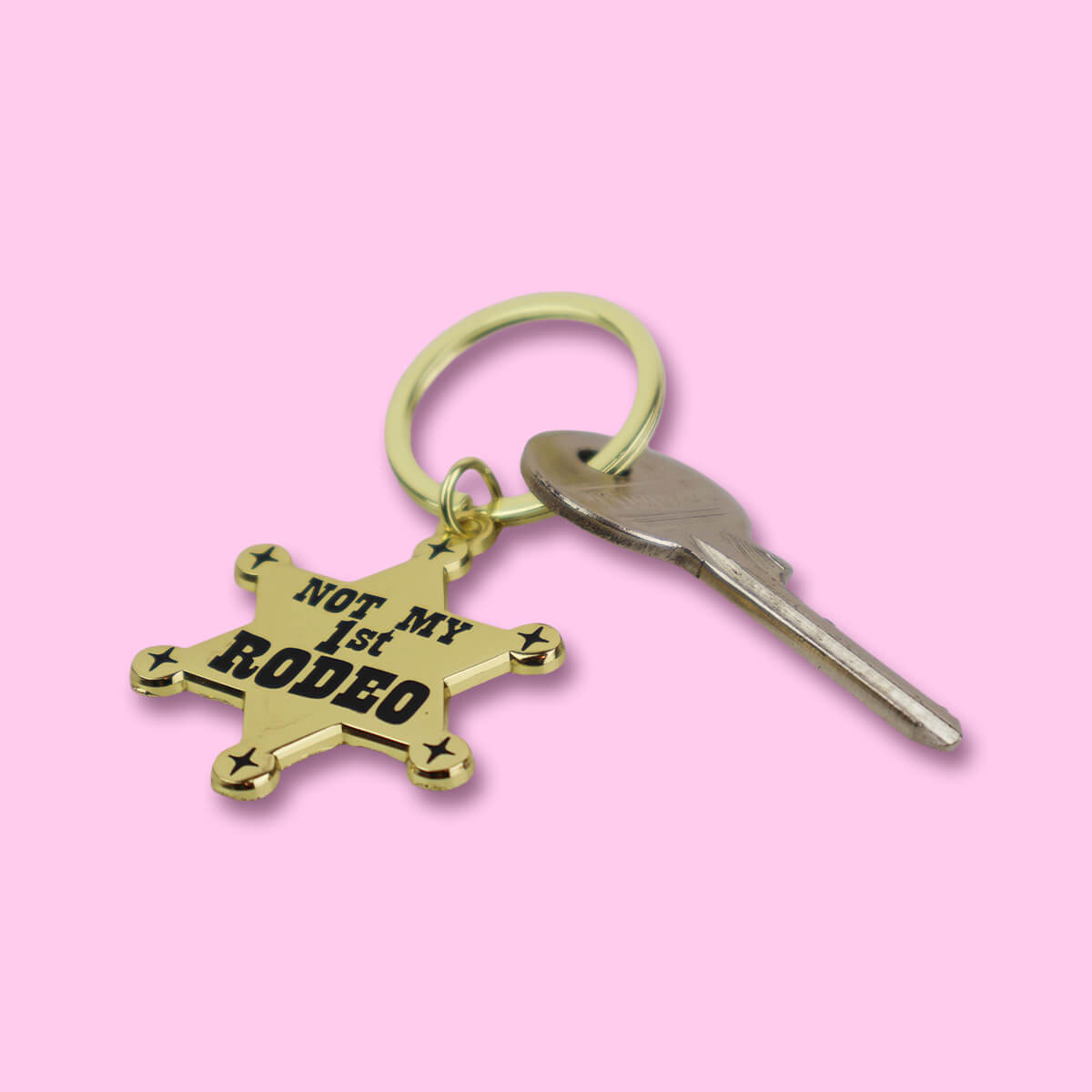 Not My 1st Rodeo Keyring • Extreme Largeness Wholesale