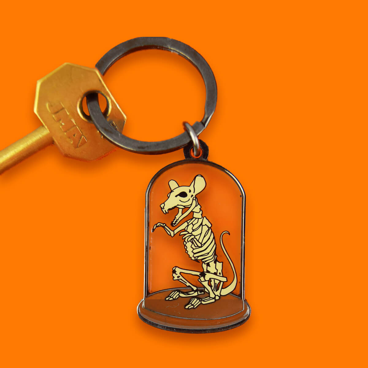 KR61_Rat_Skeleton_Keyring - Extreme Largeness Wholesale