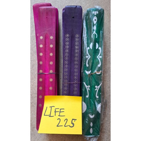 LIFE225 COLOUR WOOD HOLDER MIXED PRINTS