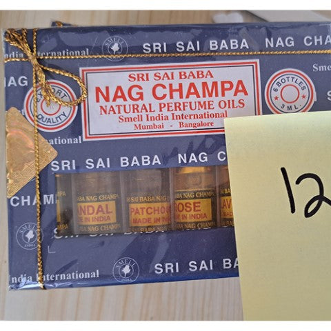 LIFE367 NAG CHAMPA PERFUME OIL SET