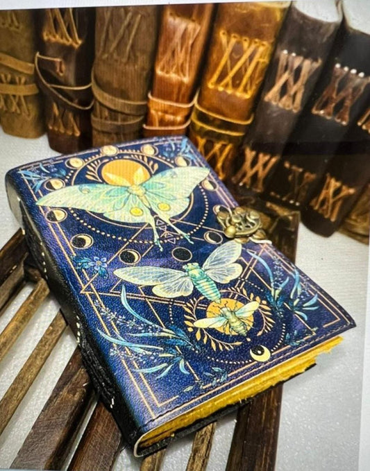 LIFE629 Triple Insect Blue Notebook