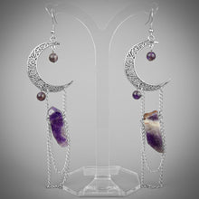 Moon Amethyst Earrings | Extreme Largeness Wholesale