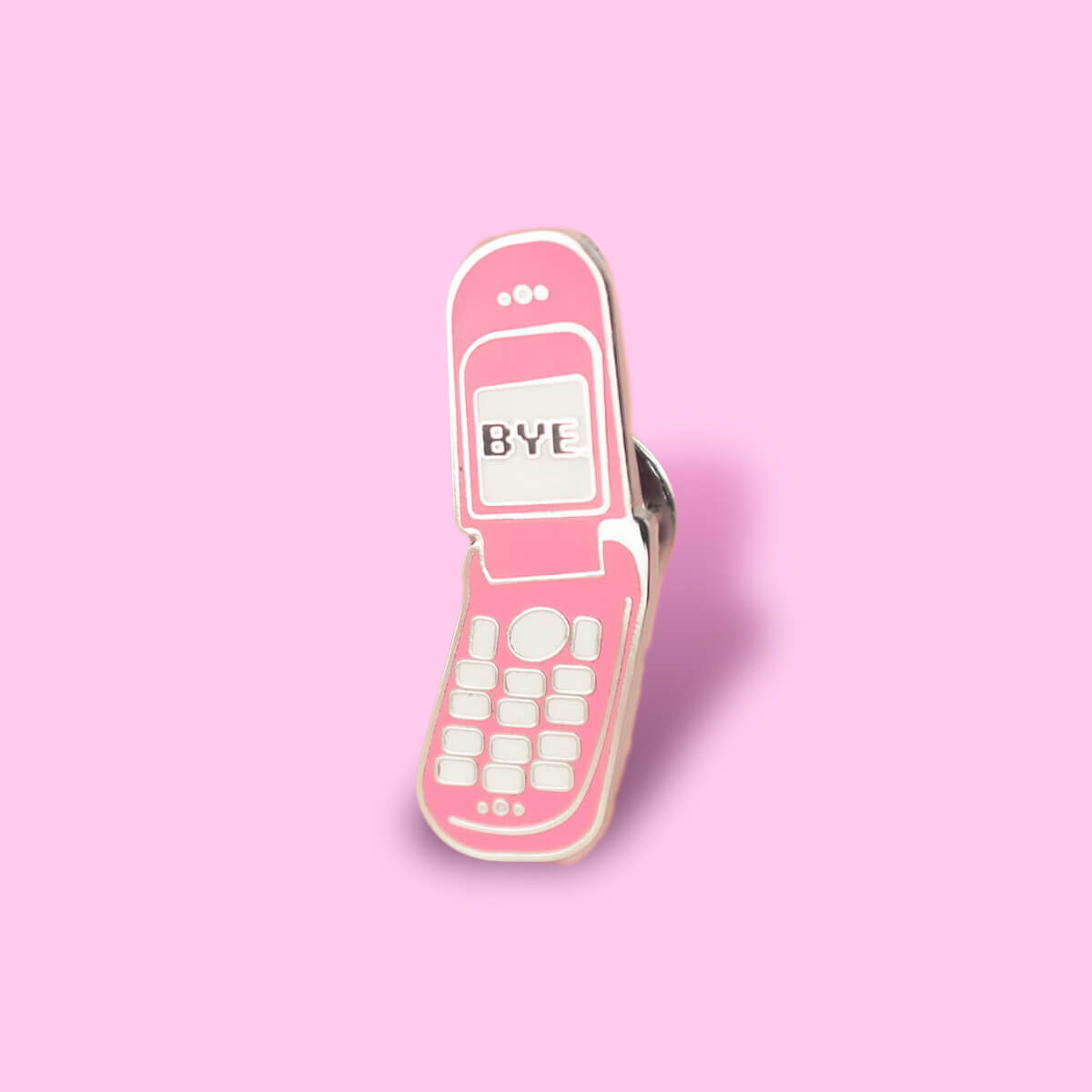FLIP PHONE ENAMEL PIN - PACK OF 5 - Extreme Largeness Wholesale