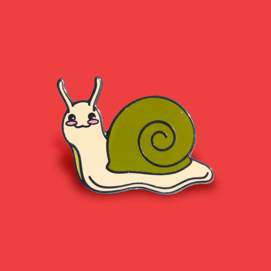 
Cute Snail Enamel Pin | Extreme Largeness Wholesale