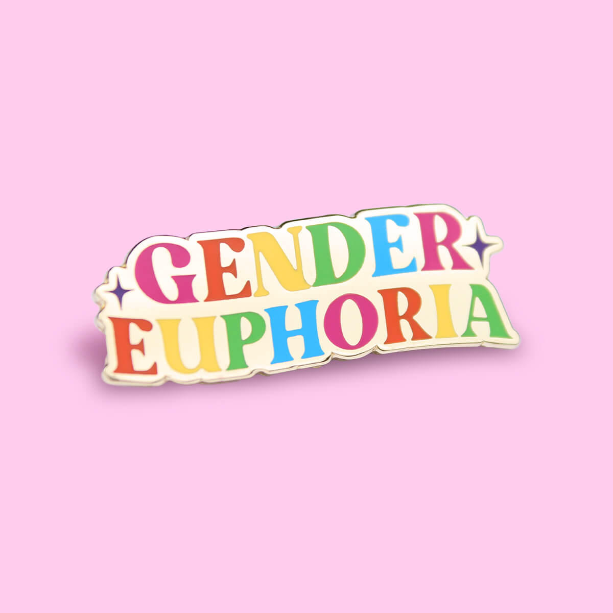 GENDER EUPHORIA ENAMEL PIN - PACK OF 5