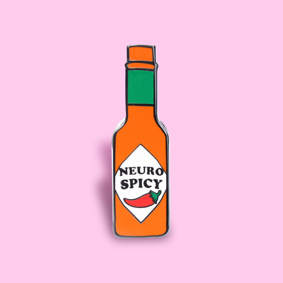 NEURO SPICY BOTTLE ENAMEL PIN - PACK OF 5