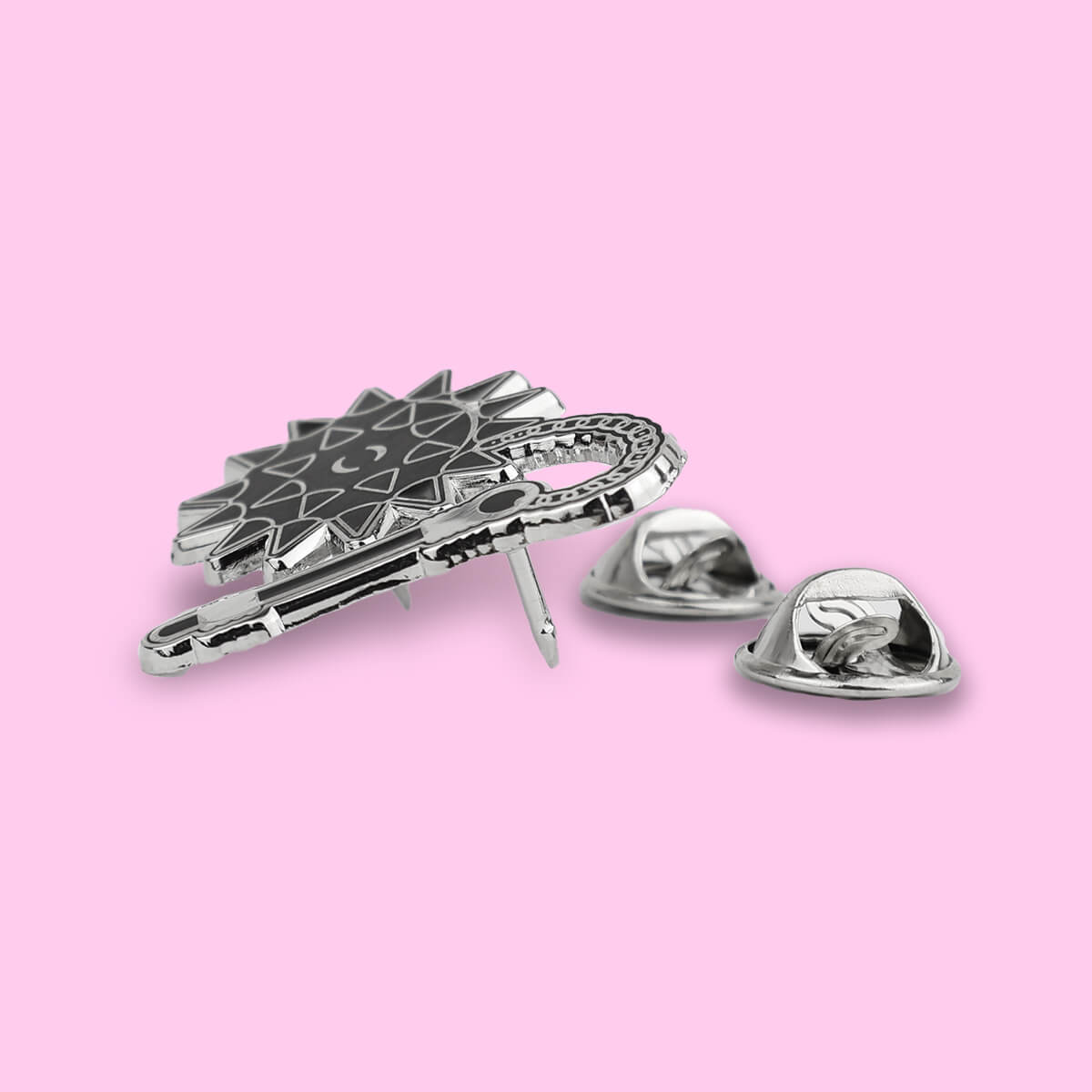 Flail Mace Enamel Pin • Extreme Largeness Wholesale