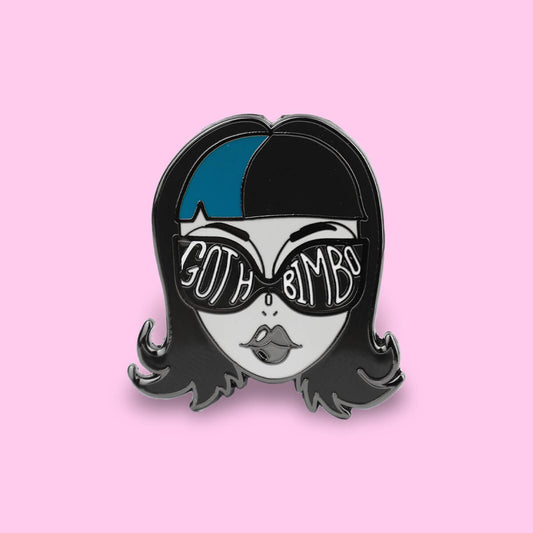 Goth Bimbo Enamel Pin • Extreme Largeness Wholesale