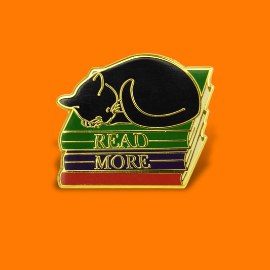 PIN345_Read_More_Enamel_Pin_1 - Extreme Largeness Wholesale