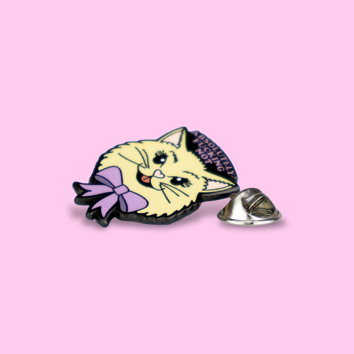 Absolutely Fucking Not Enamel Pin • Extreme Largeness Wholesale