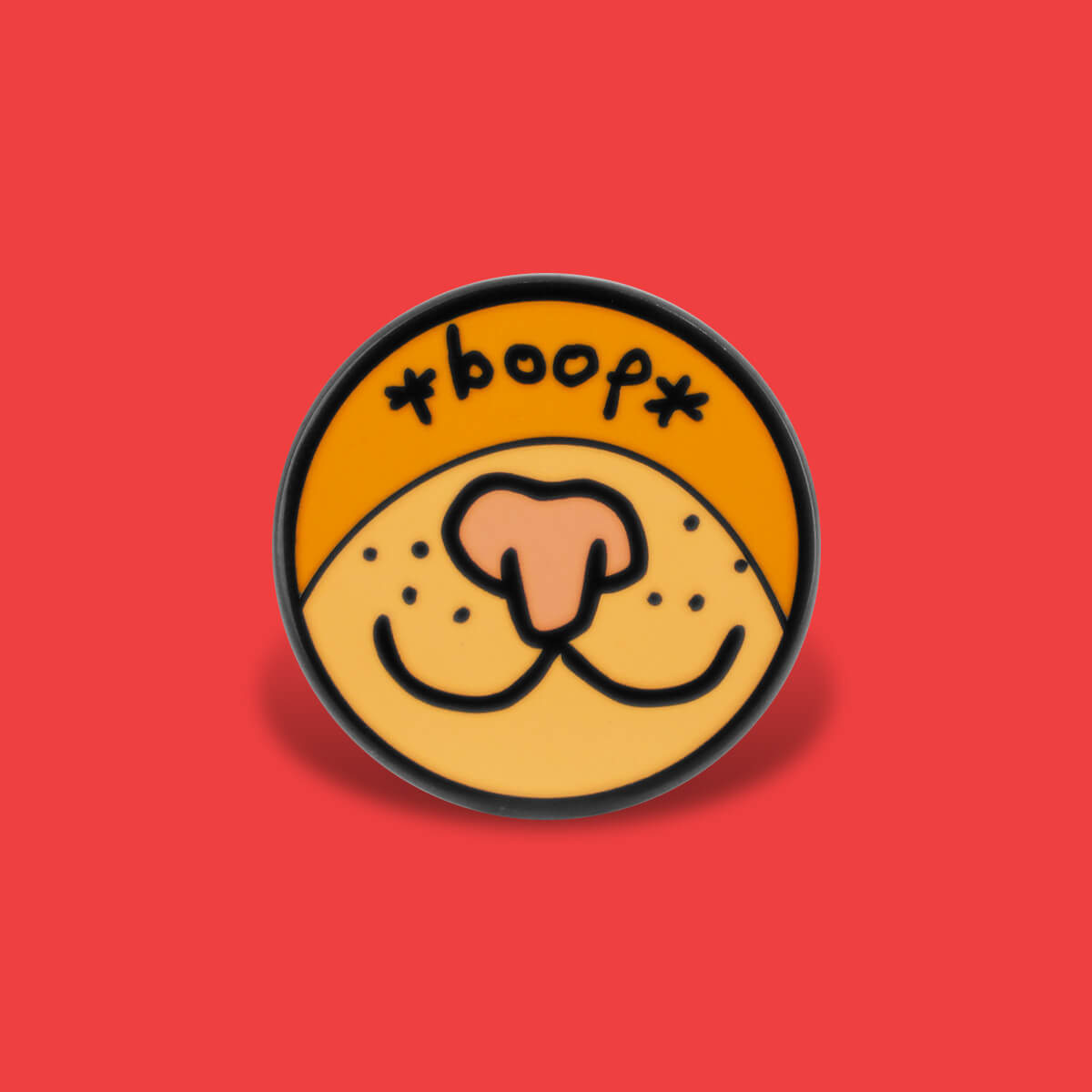 Boop Nose Enamel Pin • Extreme Largeness Wholesale