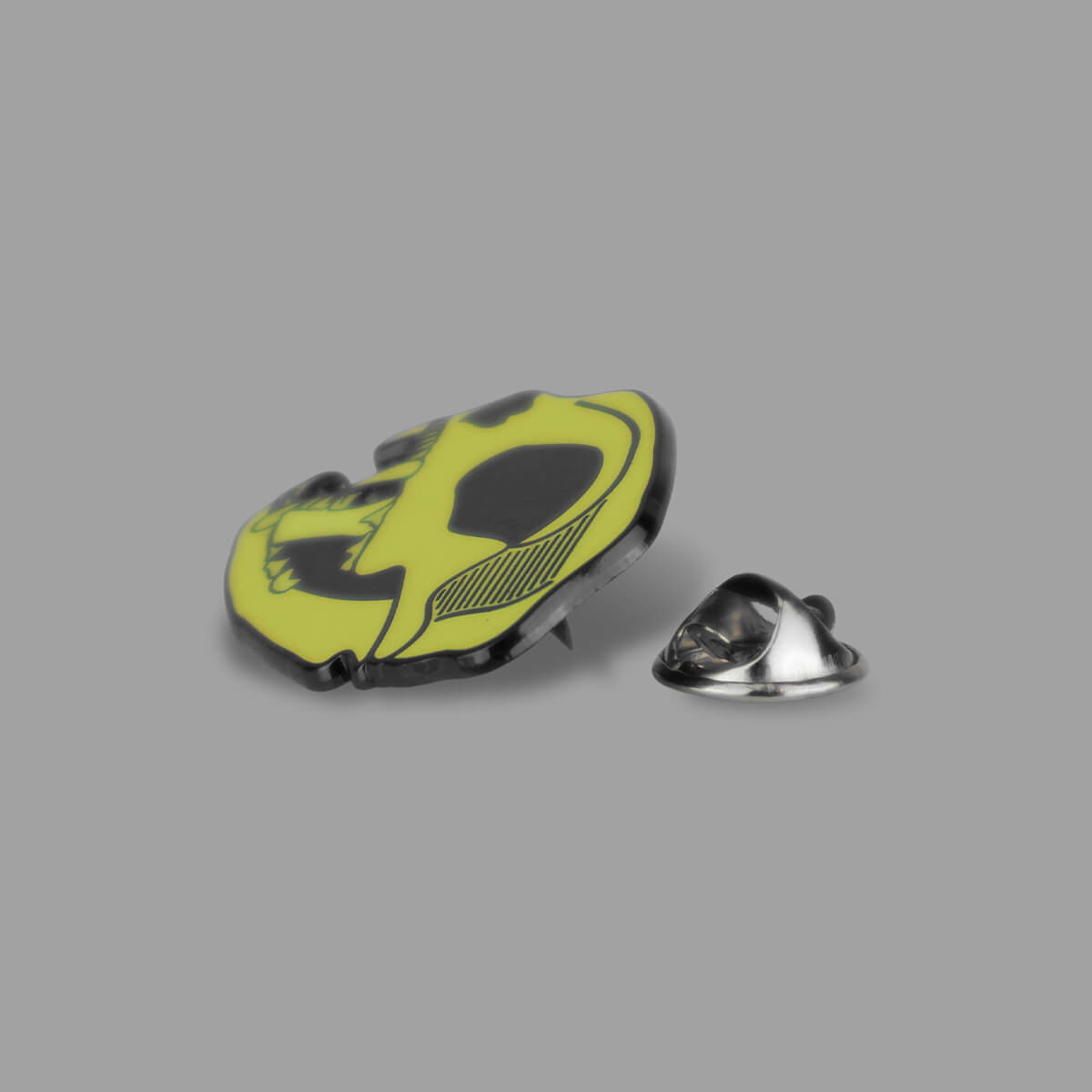 Cat Skull Enamel Pin • Extreme Largeness Wholesale