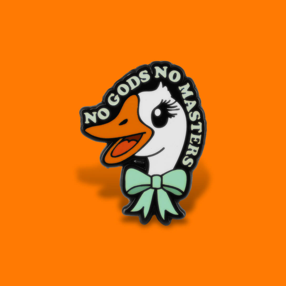 NO GODS, NO MASTERS ENAMEL PIN - PACK OF 5 - Extreme Largeness Wholesale
