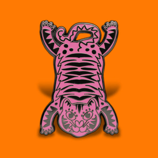 Tibetan Tiger Enamel Pin • Extreme Largeness Wholesale