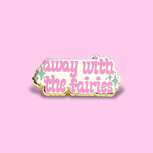 AWAY WITH THE FAIRIES ENAMEL PIN - PACK OF 5