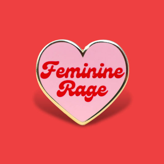 FEMININE RAGE ENAMEL PIN - PACK OF 5