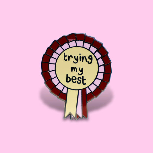 TRIED MY BEST ENAMEL PIN - PACK OF 5